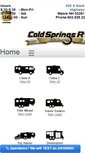 Mobile Screenshot of coldspringsrv.com
